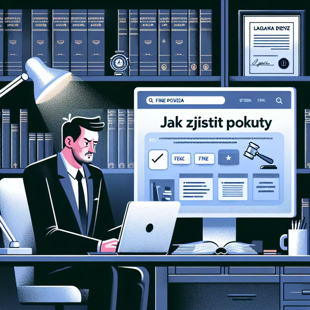 jak zjistit pokuty