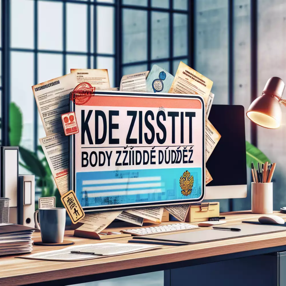 kde zjistit body řidiče